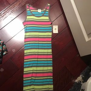 Knit straight cut fitted dress